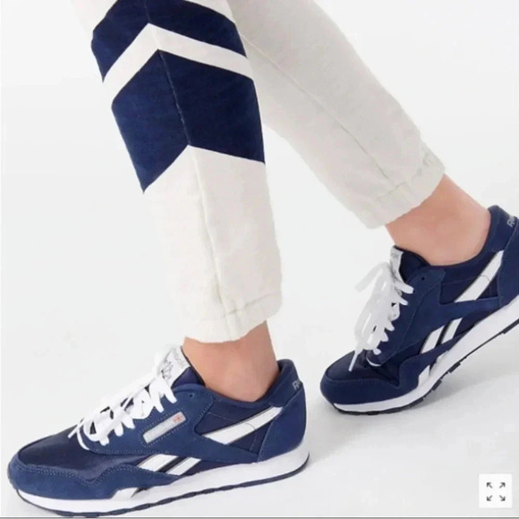 J. CREW | Vintage Cotton Terry Off White Jogger Pant with Bottom Stripe Size S - Picture 2 of 5